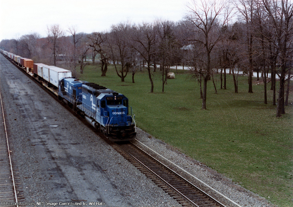 Conrail SD40 6270